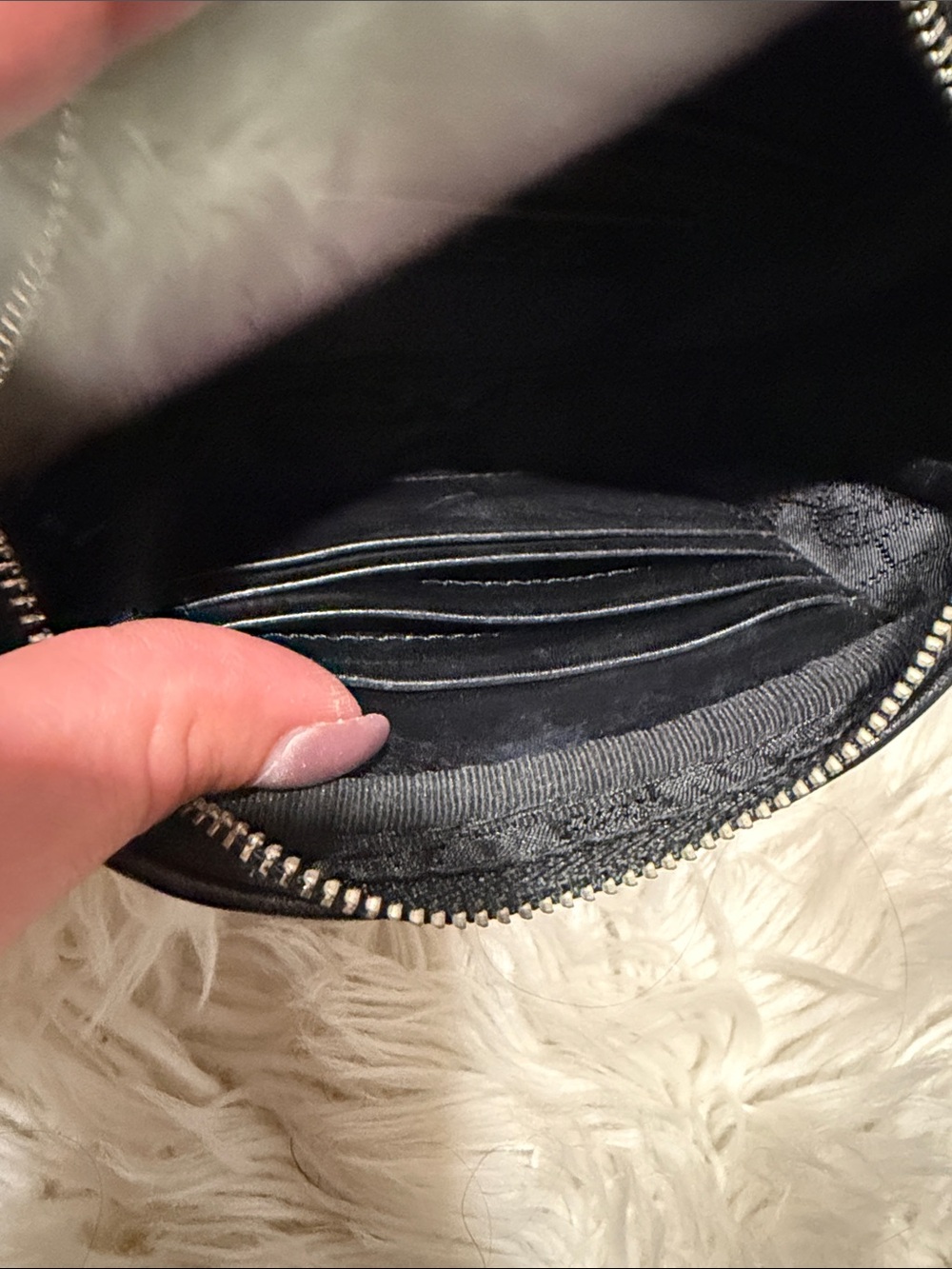 Michael Kors Black Leather Crossbody - Picture 11 of 17